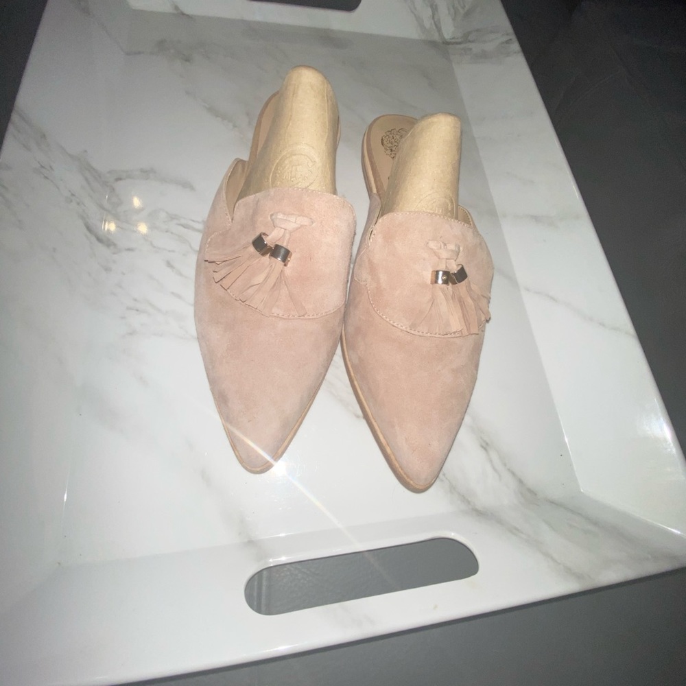 Vince Camuto, Blush pink slides